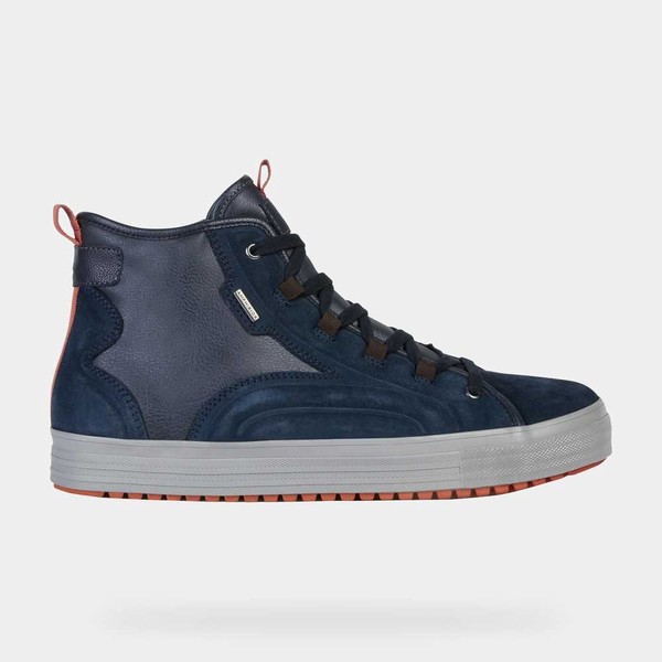 Geox Amphibiox Navy Blue Mens Sneakers SS20.9QF554